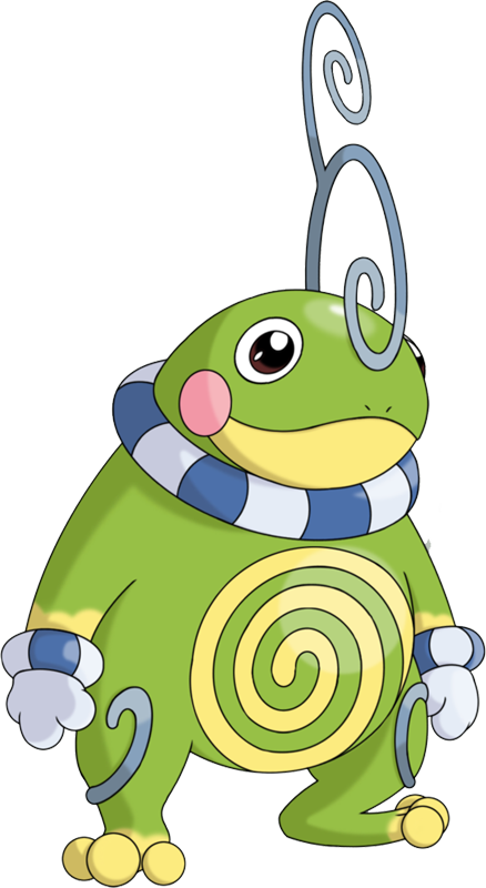 Mega Politoed Pokédex (438x800), Png Download