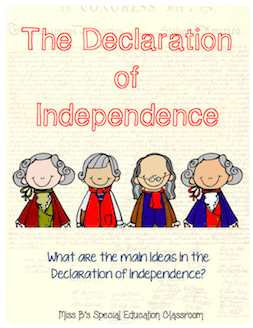 The Declaration Of Independence Unit - United States Declaration Of Independence (475x475), Png Download