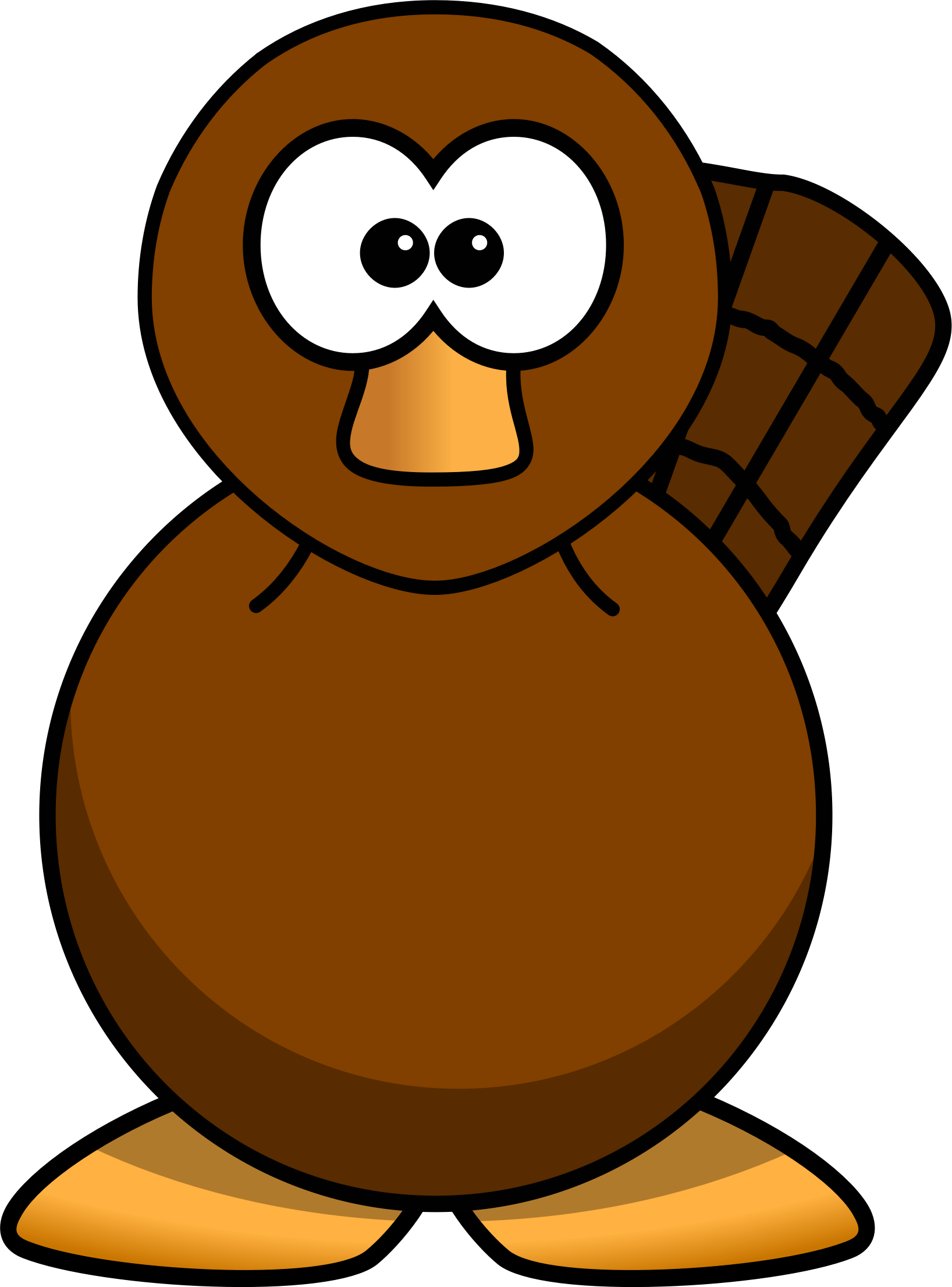 All Images From Collection - Clipart Cartoon Platypus (1636x2211), Png Download