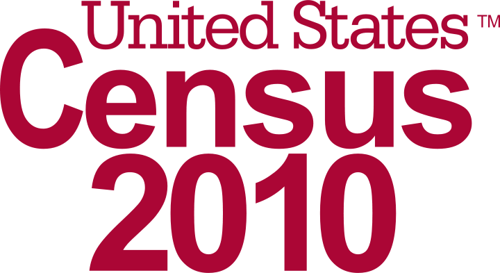 As - United States Census 2010 (720x393), Png Download