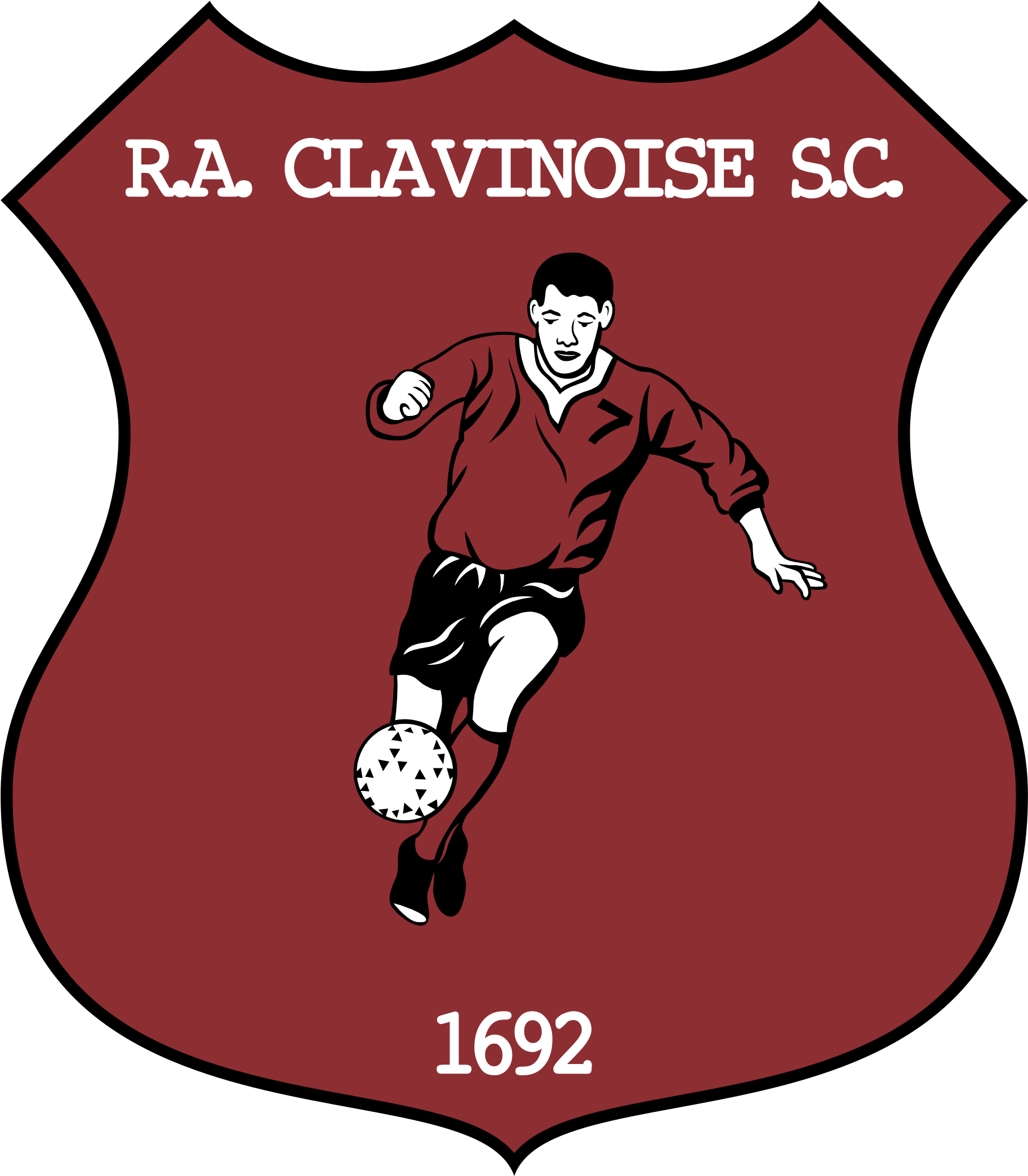 Ra Clavinoise Sc Logo Png Transparent - R All Clavinoise Sc (2400x2400), Png Download