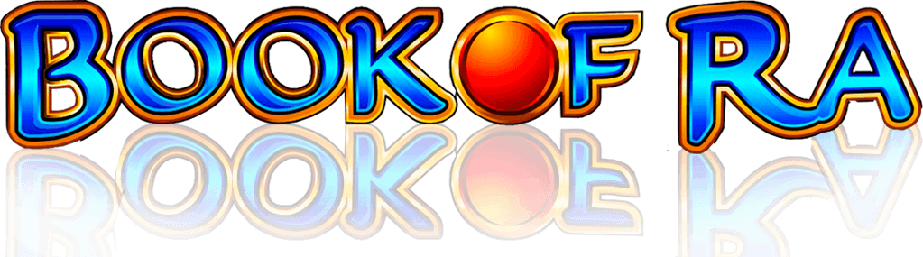 Book Of Ra Slot Machines - Book Of Ra Logo Slot (1023x285), Png Download