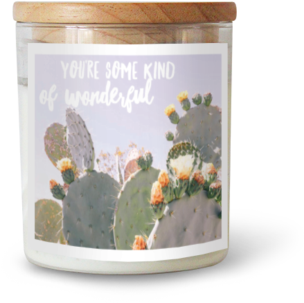 You're Some Kind Of Wonderful Soy Candle Joshua Tree - Candle (501x500), Png Download