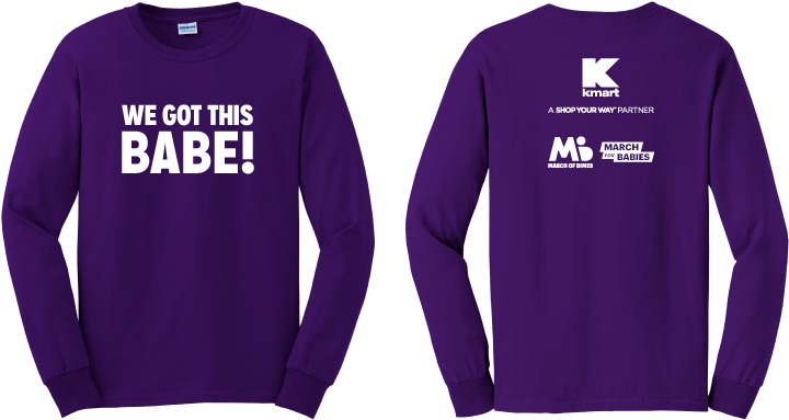 Team K-mart - Baby Brew Halloween Maternity Themed Long Sleeve T-shirt (886x397), Png Download
