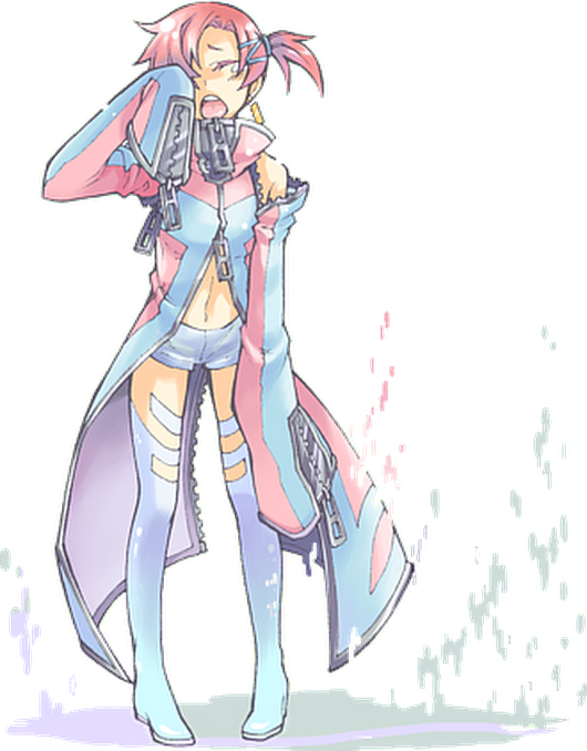 Photo - Pokemon Porygon Z Gijinka (530x678), Png Download