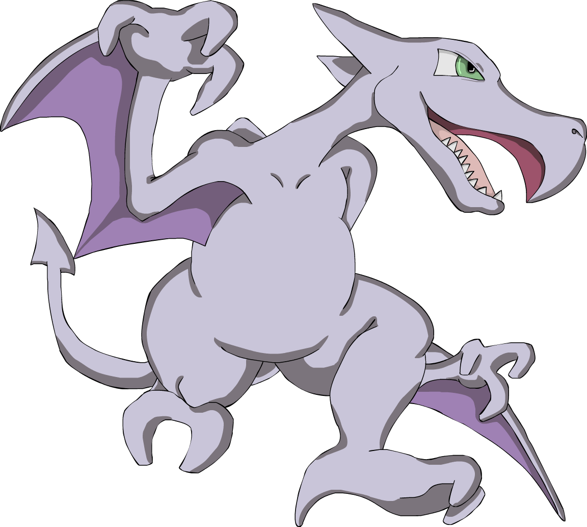 The First One I Genuinely Trained To Level - Aerodactyl Pokemon (1152x1033), Png Download