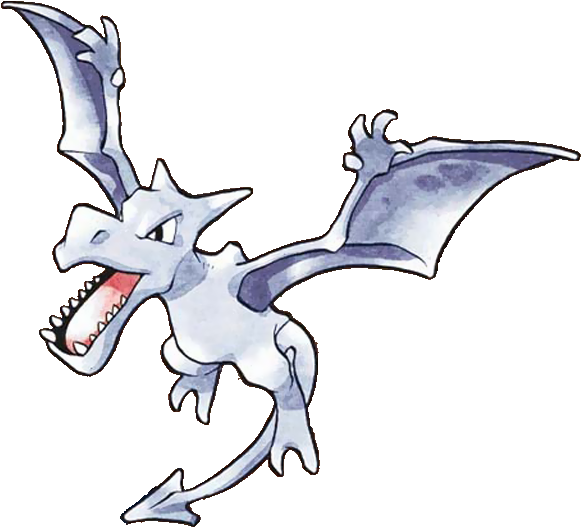 Old Skool Pokémon Wiki - Pokemon Pterodactyl (580x580), Png Download