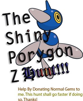 This Hunt Will Re-continued Some Time In The Near Future - Porygon Z Dream World (322x399), Png Download