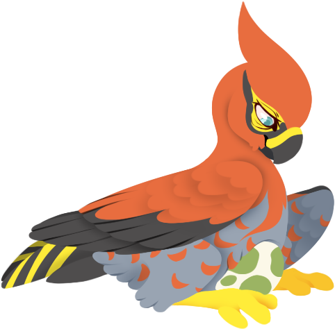 Talonflame (500x500), Png Download