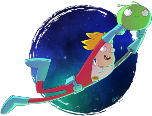 Gary Goodspeed Final Space Gary (500x390), Png Download