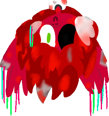 Red Hanging (372x398), Png Download