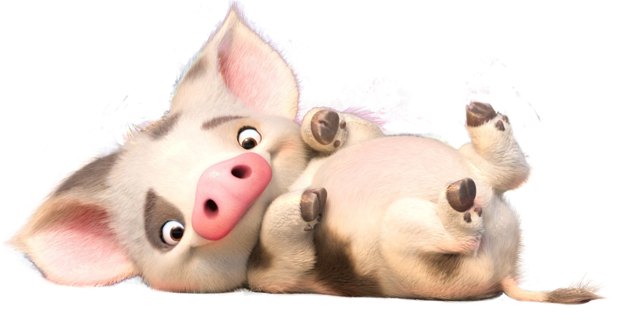 Pua Transparent Lil Bit Difficult Getting The Background - Pua Moana (1280x658), Png Download