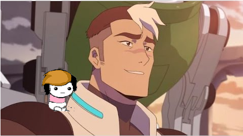 Voltron - Tumblr - Voltron Shiro Josh Keaton (480x360), Png Download