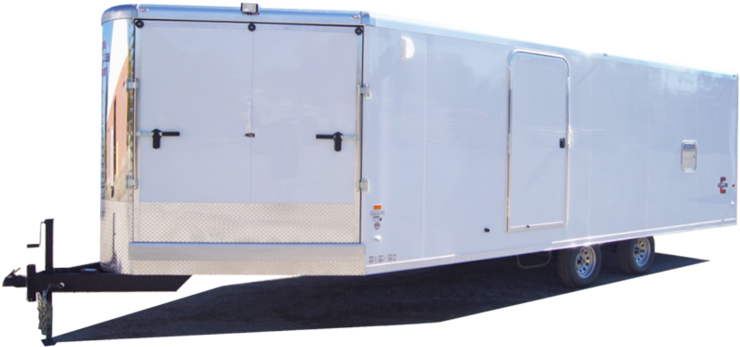 Snowsport - Horse Trailer (1000x400), Png Download