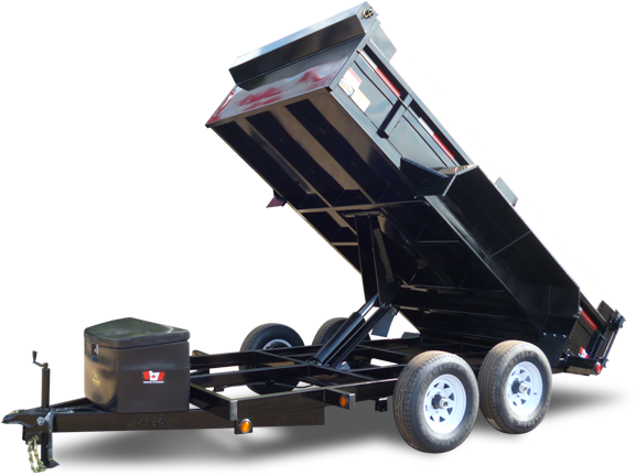 Scissor Lift Dump Trailers - Boat Trailer (900x470), Png Download