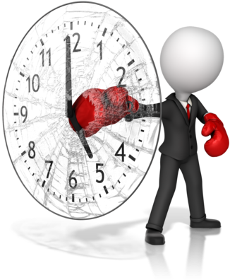 Time Management - Microsoft Powerpoint (350x400), Png Download