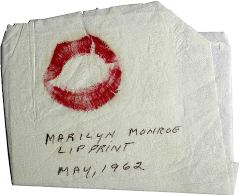 Breathe - Marilyn Monroe Lip Print (480x390), Png Download