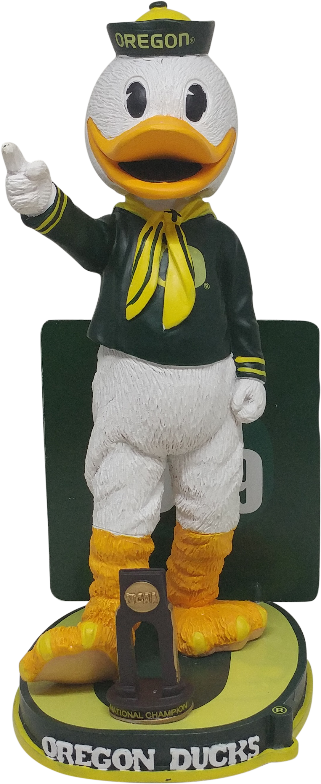 Puddles The Duck Oregon Ncaa Men's Basketball Nat Champ - Forever Collectibles Oregon Ducks University Of Ncaa (2249x2905), Png Download