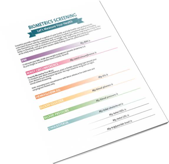 Biometrics Handout Tearpad - Brochure (600x583), Png Download