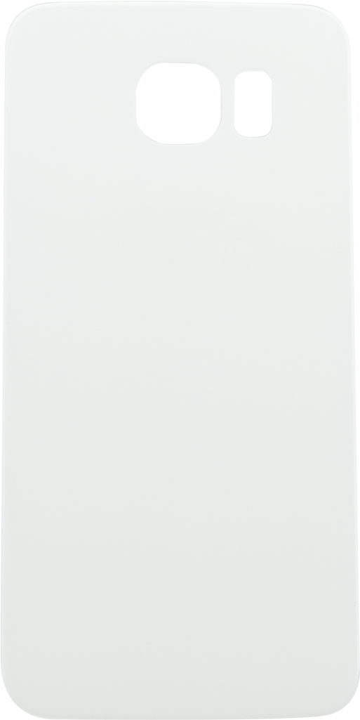 Samsung Galaxy S6 White Rear Glass Panel - Mobile Phone Case (1200x1200), Png Download