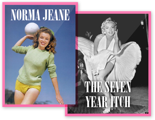 Marilyn Had A Rocky Upbringing As Norma Jeane, As She - Marilyn Monroe (542x420), Png Download