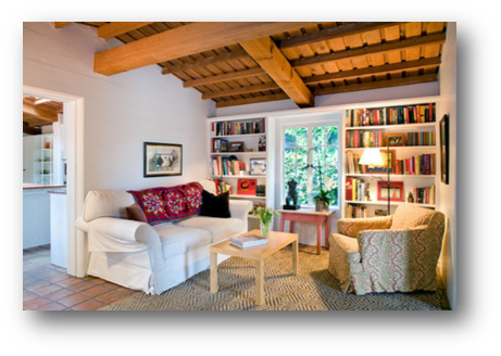 Although The Decor Is Not Original To Marilyn, I Can - Marilyn Monroe House (461x328), Png Download