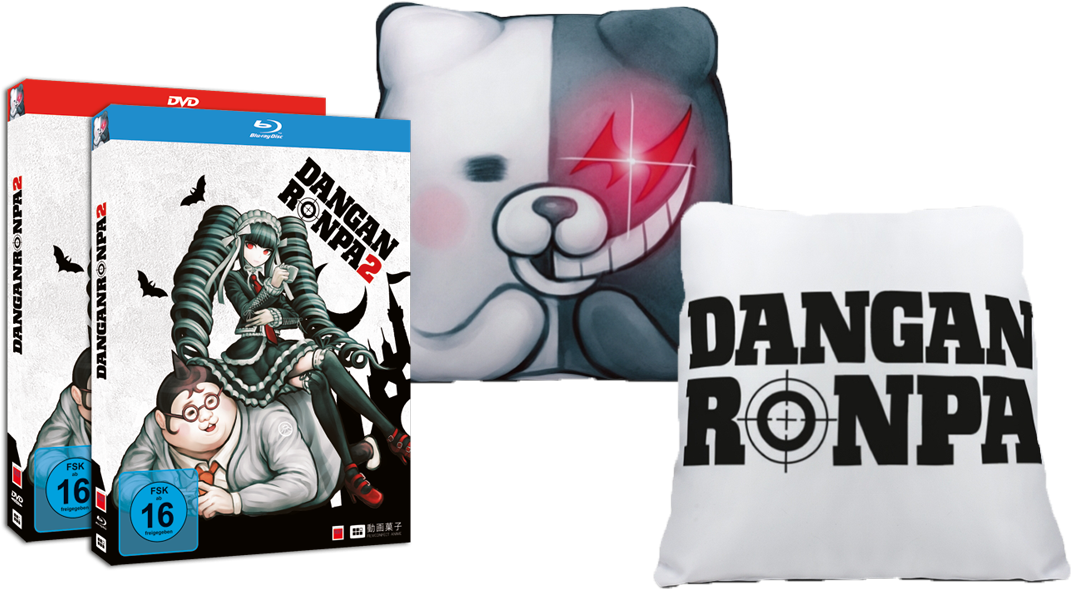 Danganronpa The Animation German Bluray Volume 2 - Danganronpa Vol. 2 Blu-ray (1134x664), Png Download