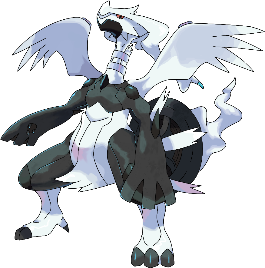 Bw Fusion Legendary Reshiram Wat Zekrom - Zekrom And Reshiram Fused (924x940), Png Download