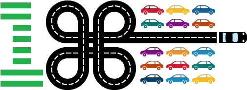 Ibm100 The Management Of Transportation Flow Iconic - Ibm (540x324), Png Download