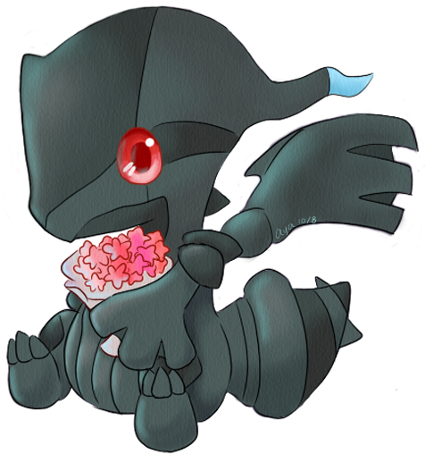 Zekrom Chibi By Hidamarinoaya - Pokemon Chibi Zekrom (480x530), Png Download