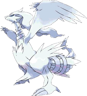The Counterpart Legend Is Zekrom, The Black Yang Pokemon, - Legendary Black And White (364x406), Png Download