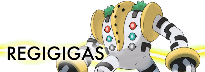 How To Catch Regigigas In Oras - Pokemon Regigigas (700x256), Png Download