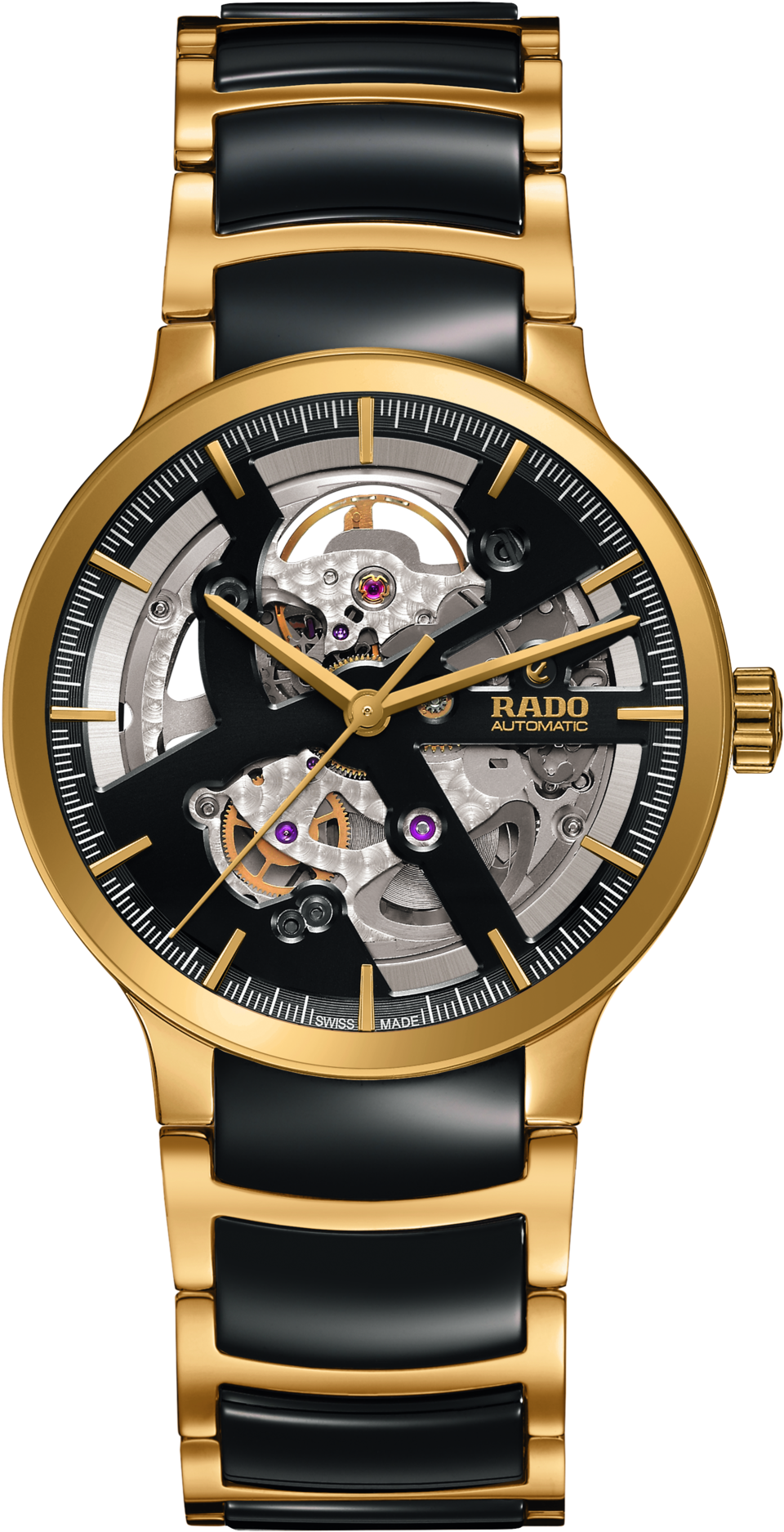 Centrix Automatic Open Heart - Women's Rado Watches (1200x2000), Png Download