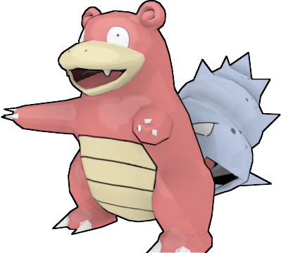 Slowbro - Cartoon (399x360), Png Download