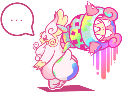 “ I Want To Use Mega Slowbro Like A Club (500x364), Png Download