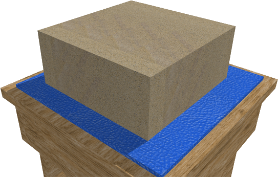 Stone Block Sawn Six Sides - Wood (800x388), Png Download