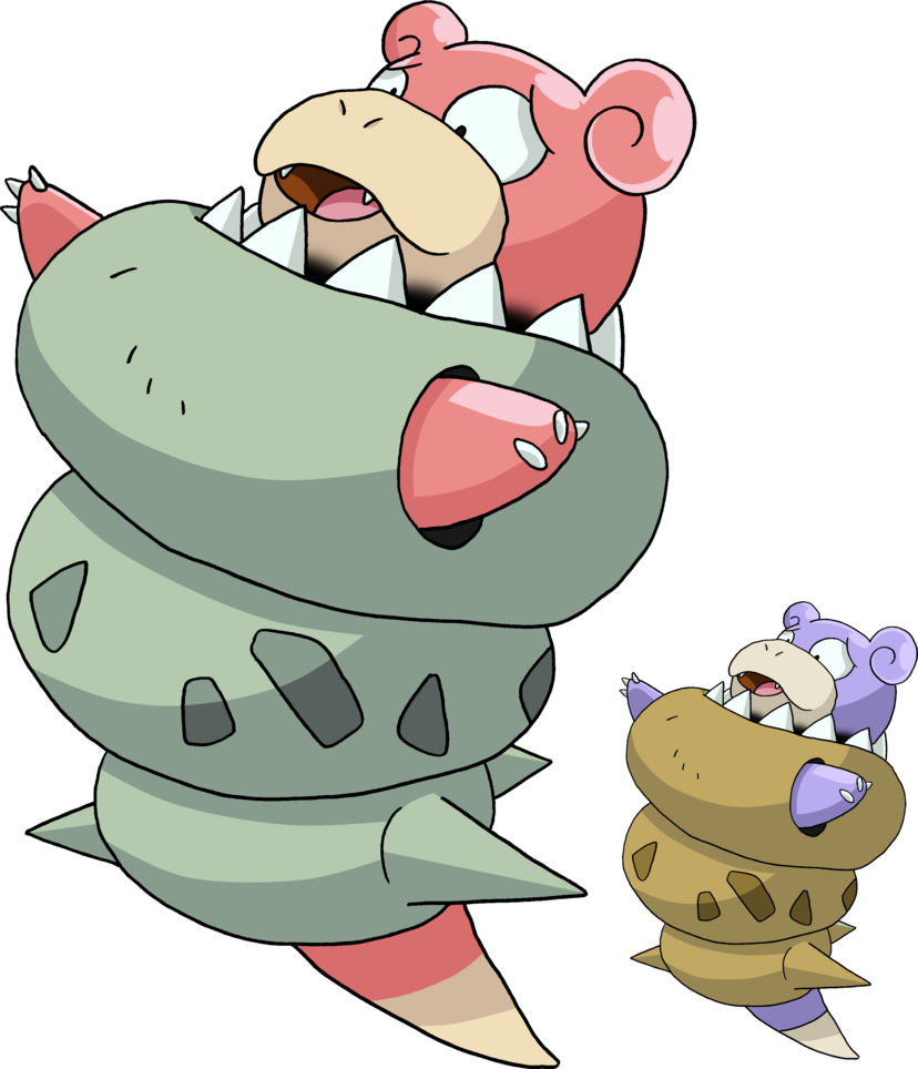 Mega Slowbro By Tails19950 On Deviantart - Shiny Mega Slowbro (828x964), Png Download
