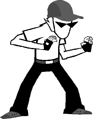 Scratches Clipart Dumb Person - Did You Mean Me (320x409), Png Download