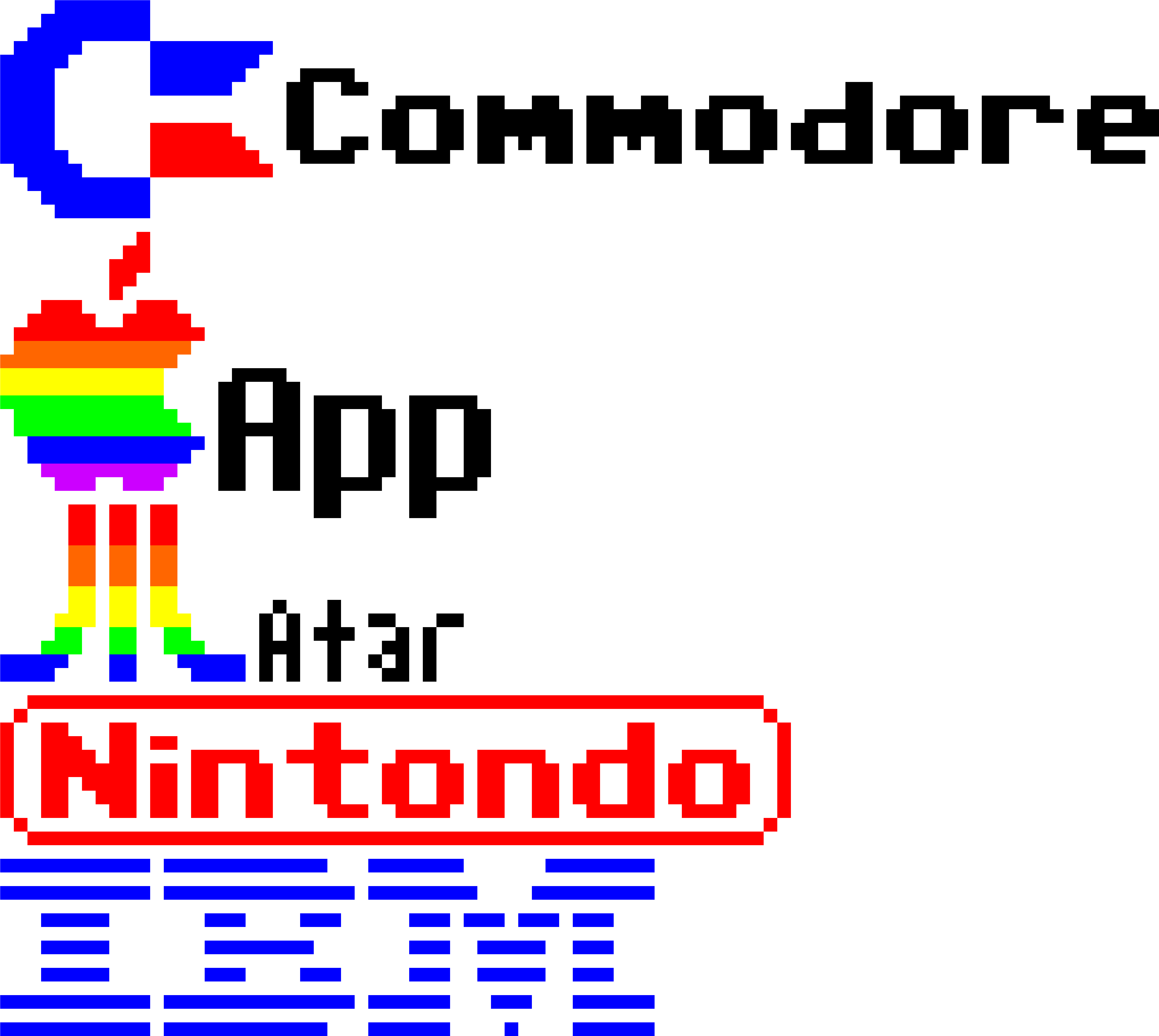 Dumb 8-bit Logos - Ibm Original Dc Power Jack (6160x5670), Png Download