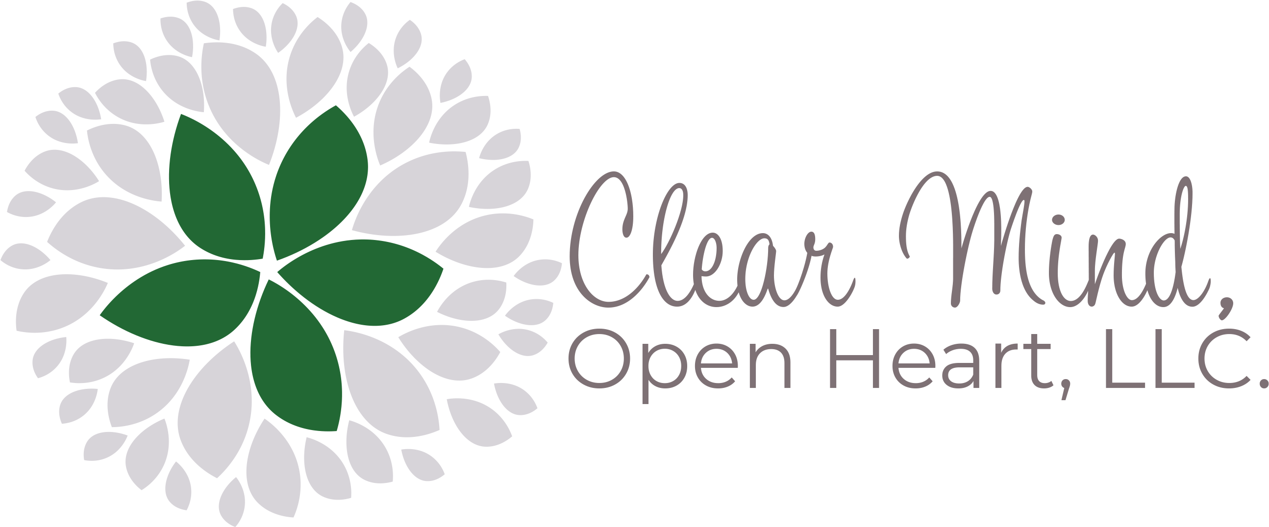 Clear Mind, Open Heart Llc - Clear Mind, Open Heart Llc. (3128x1078), Png Download