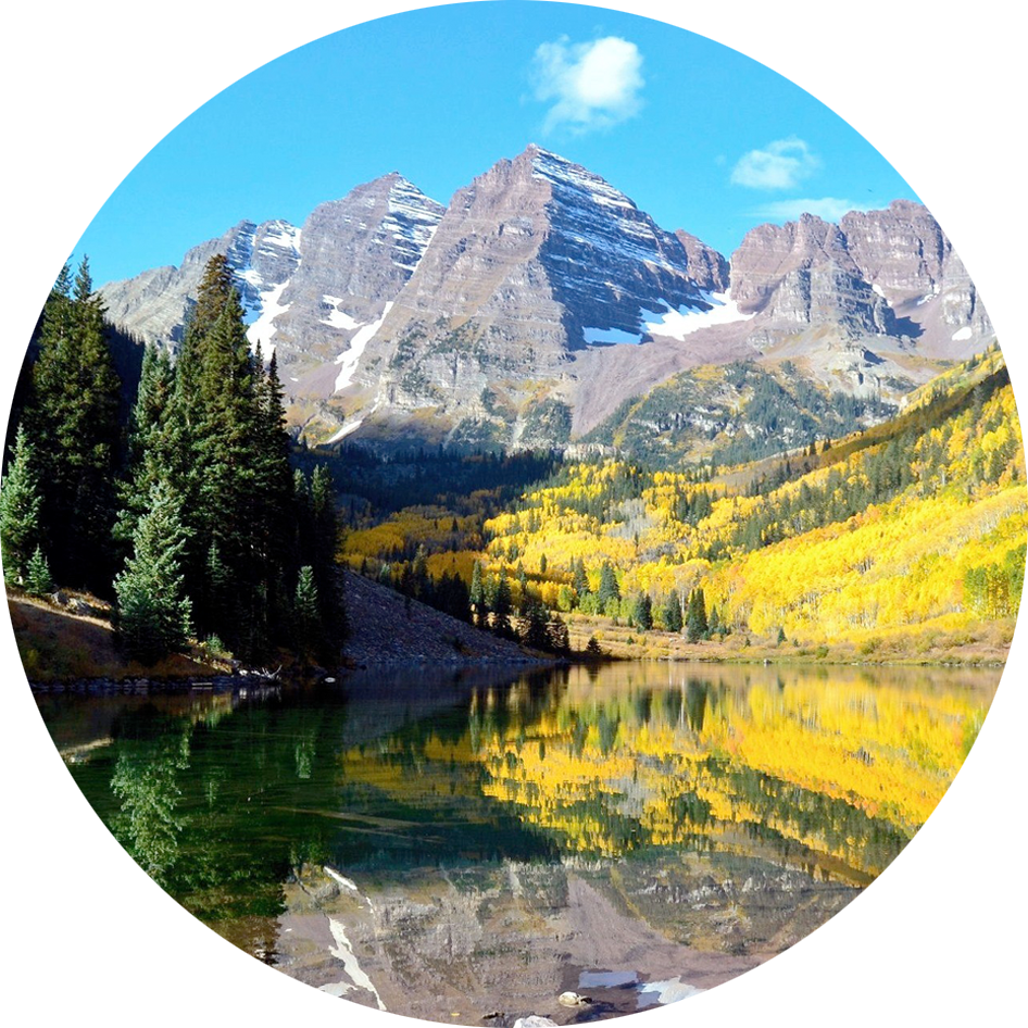 Outdoors - Maroon Bells (946x946), Png Download