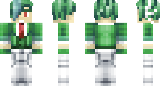 Minecraft Skin Gallade - Hulk (600x348), Png Download