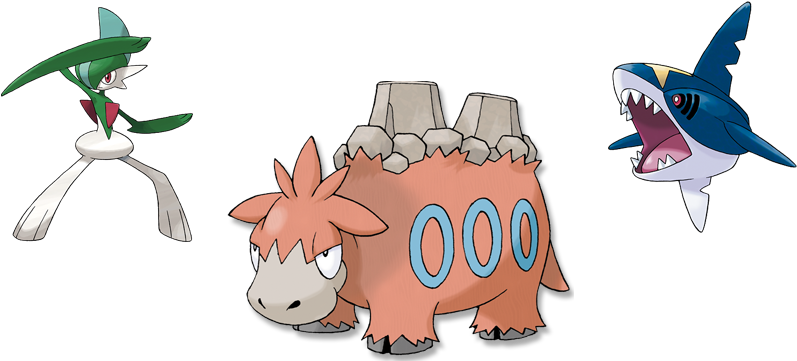 Sharpedo, Gallade Y Camerupt Se Unen Al Club De Las - Pokemon Sharpedo (940x400), Png Download
