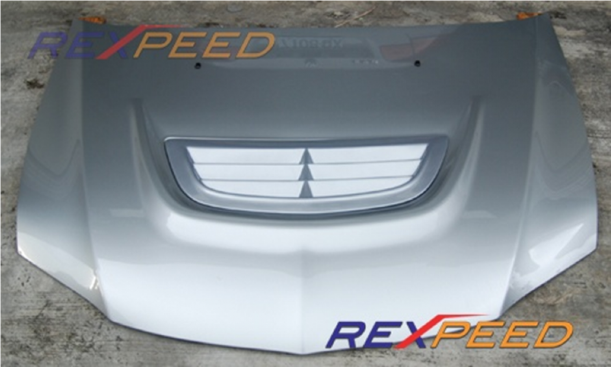 2003-2007 Mitsubishi Evo Viii/ix Frp Hood Vent Tarmac (1200x1200), Png Download