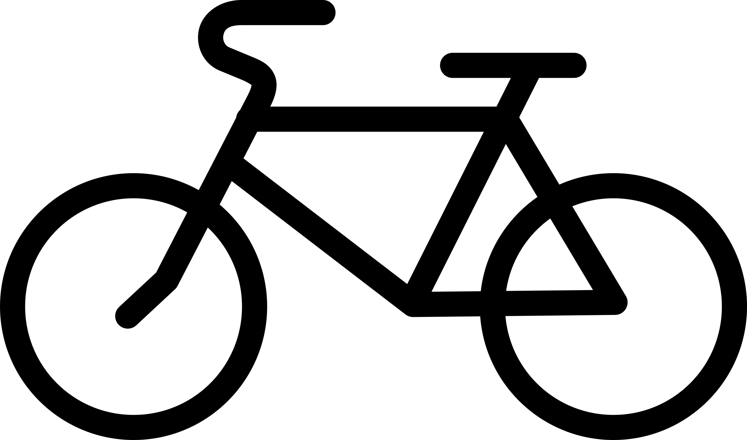This Free Icons Png Design Of Bicycle Pictogram (2400x1415), Png Download