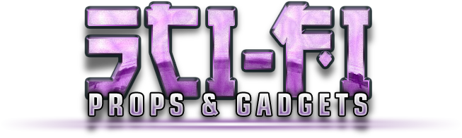 Sci-fi Props & Gadgets - Science Fiction (653x196), Png Download