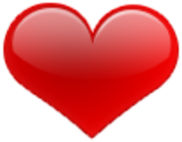 Red Rojo Corazones Corazon Hearts Emoji - Rojo Corazon Png Emoji (631x491), Png Download