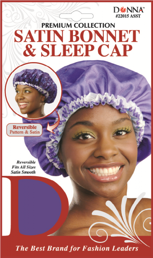 Donna Premium Collection Satin Bonnet & Sleep Cap (900x900), Png Download