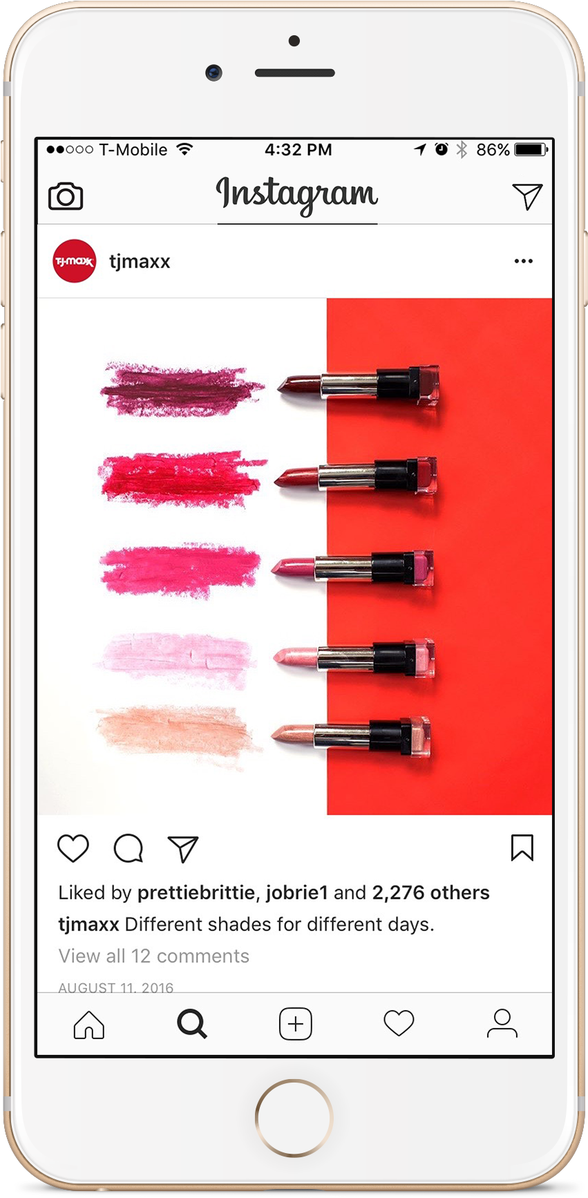Lipstick - Iphone (972x1780), Png Download