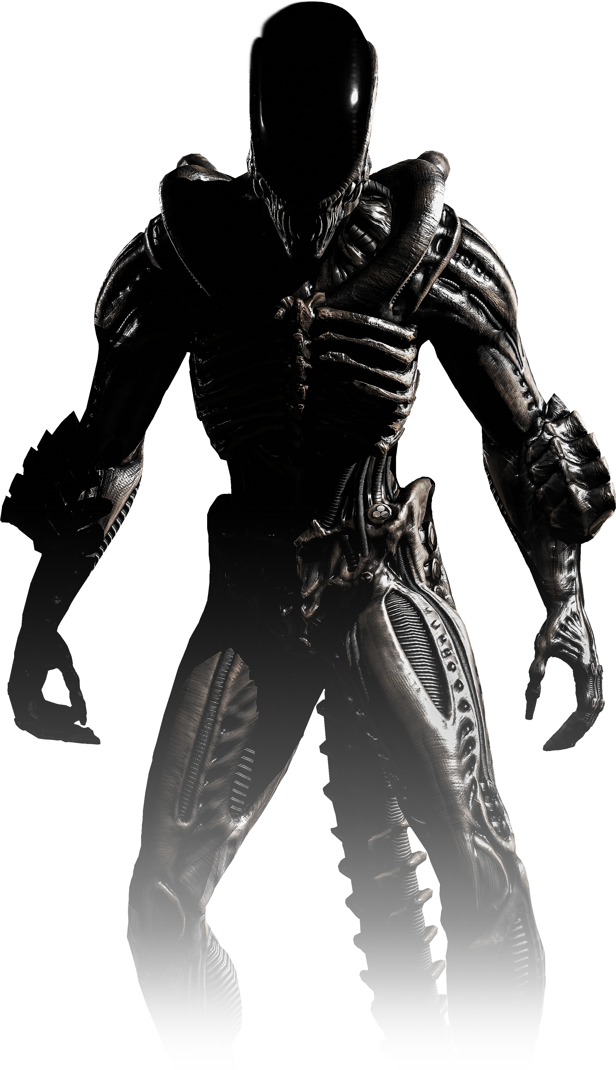 Xenomorph - Alien Mortal Kombat (2000x3426), Png Download